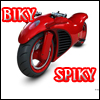 BIKY SPIKY - เกมส์รถแข่ง