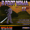  เกมส์ขับยาน-3 Foot Ninja