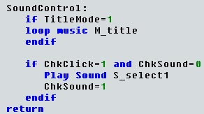 ตัวอย่างการใช้งาน Sound และ Music ใน Darkbasic Pro